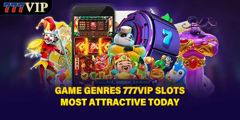 Game genres 777VIP slots most attractive today