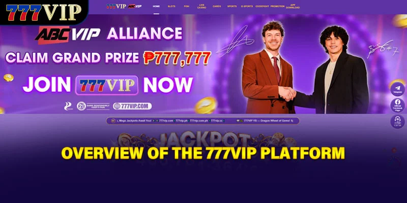 Overview of the 777VIP platform